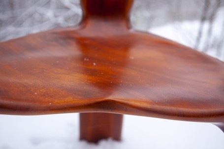 Трёхногий стул в стиле Сэм Малуф (Sam Maloof)