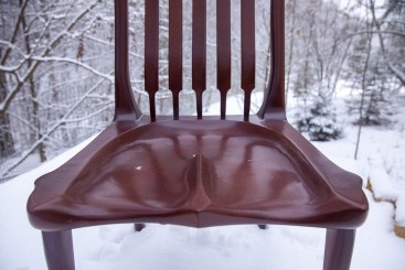 Обеденный стул из массива бука Сэм Малуф