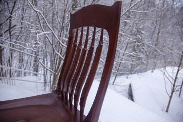 Обеденный стул из массива бука Сэм Малуф