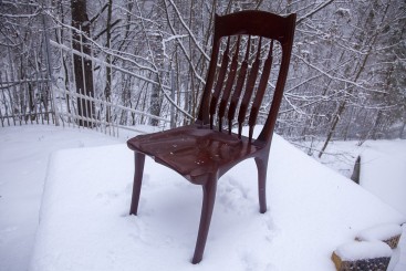 Обеденный стул из массива бука Сэм Малуф