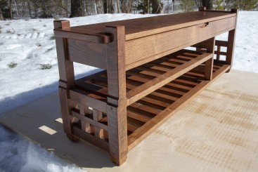 Обувница в стиле Arts &amp; Crafts