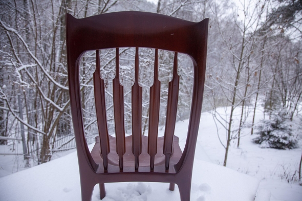 Спинка стула в стиле Сэм Малуф