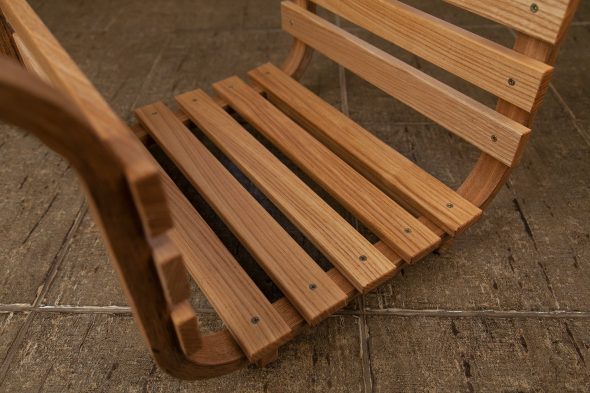 Планки дровницы из массива