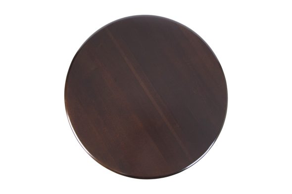 Круглая столешница журнального столика из массива в стиле Сэм Малуф