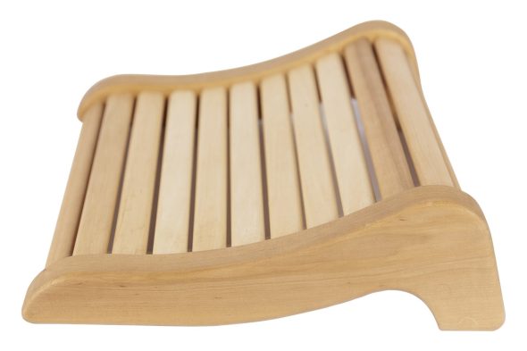 Подголовник для бани и сауны вид сбоку