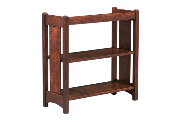 Вид книжных полок Limbert с задней стороны